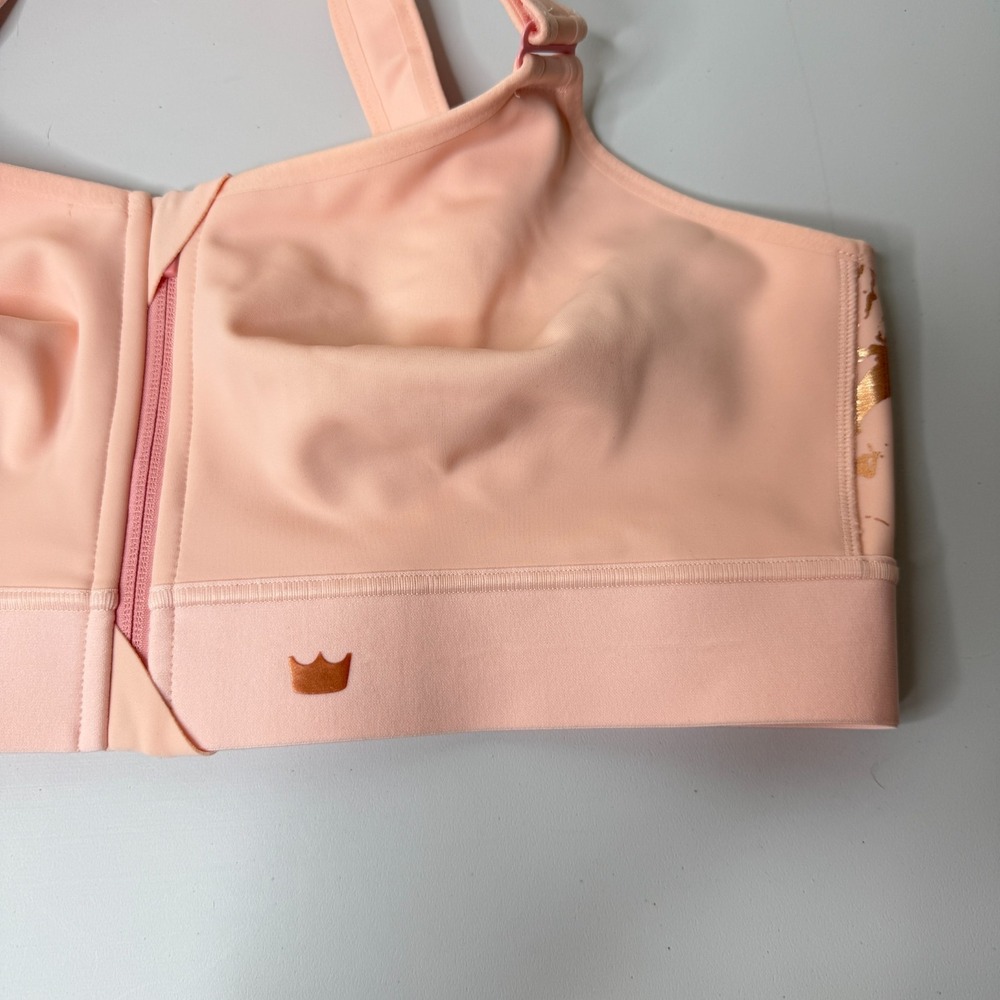 (2) SHEFIT FLEX Blush Sports Bra Size 3Luxe Supportive Activewear Medium Impact - Picture 10 of 14